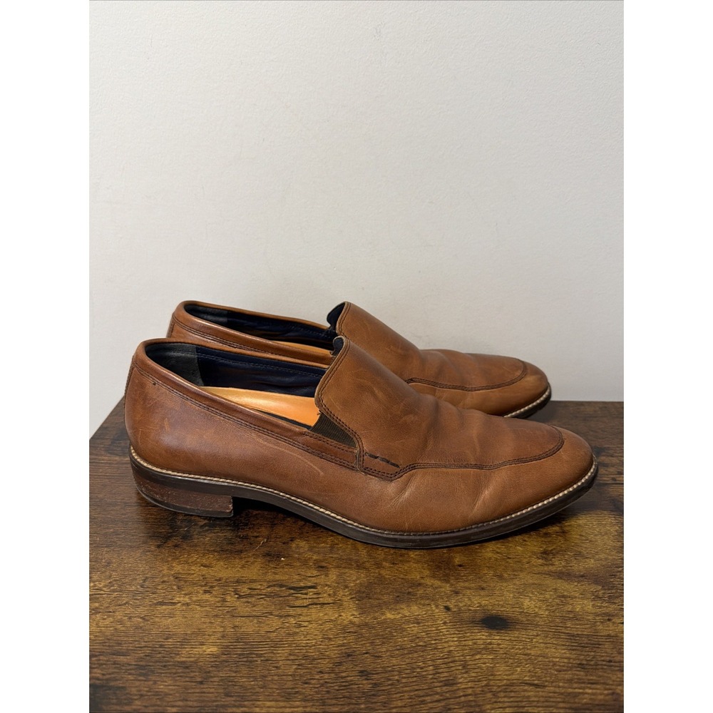 Cole Haan GRAND OS Lenox Hill Venetian Leather Loafer Shoes C11626 Tan Men Sz 9M